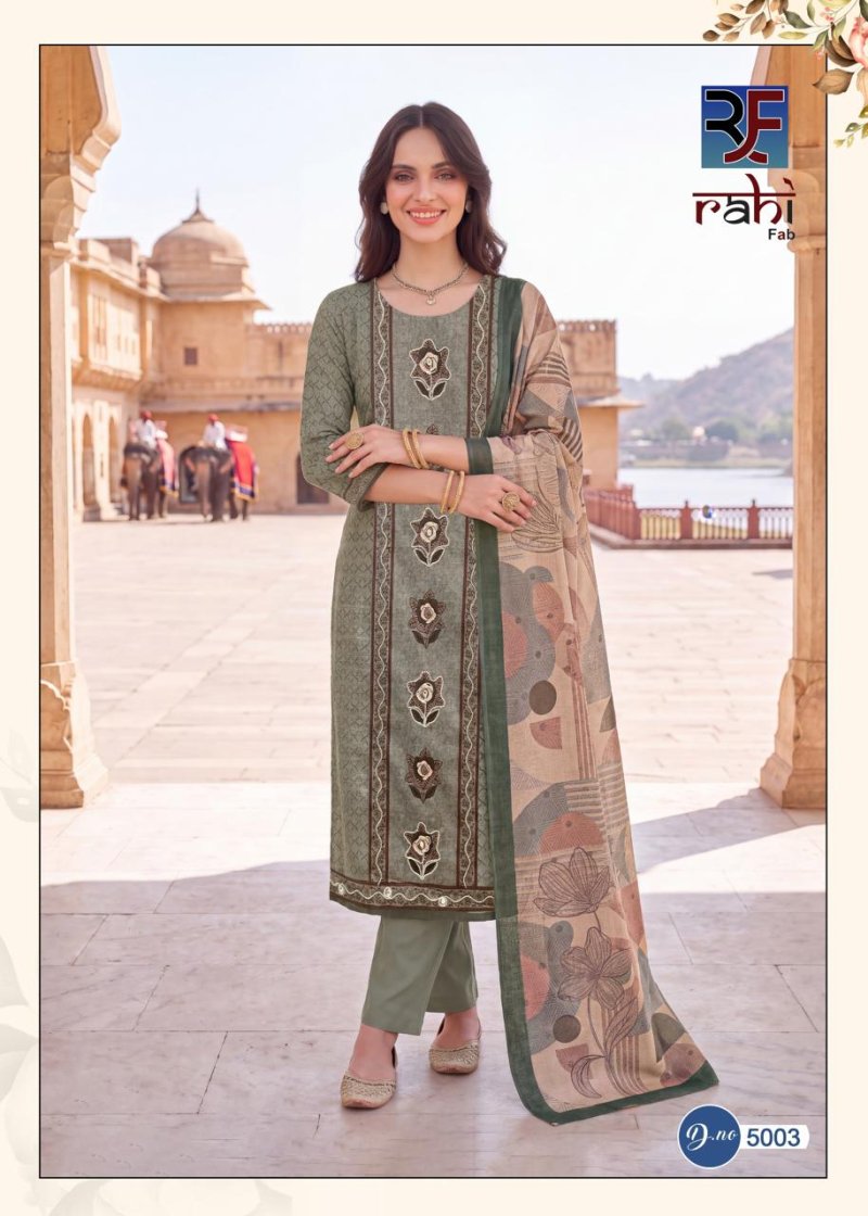 Rising Silver Vol 5 By Rahi Cotton Dress Material